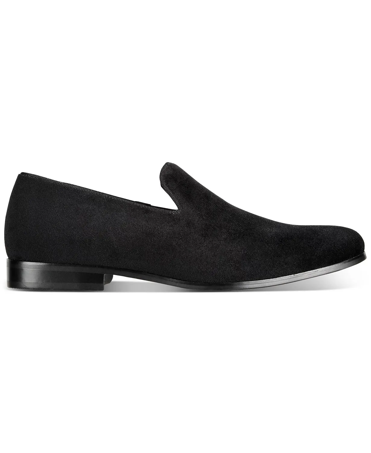 Alfani Men's Zion Smoking Slipper Loafers  Color Black Size 9M