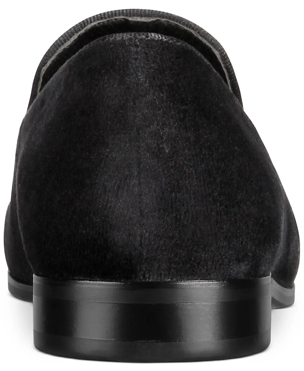 Alfani Men's Zion Smoking Slipper Loafers  Color Black Size 9M