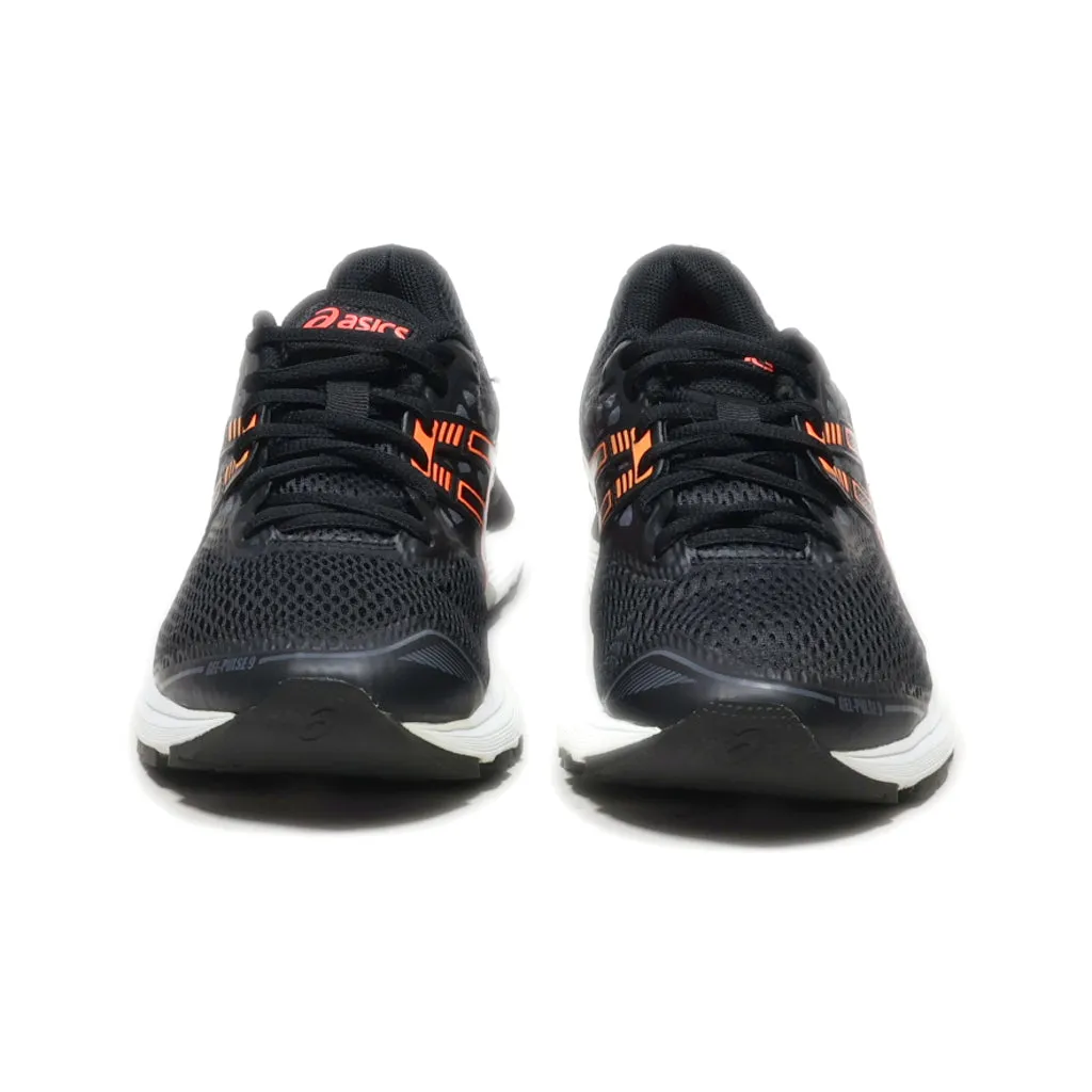 Asics Gel-Pulse 9 Sport Shoes Leather Black Colour For Women
