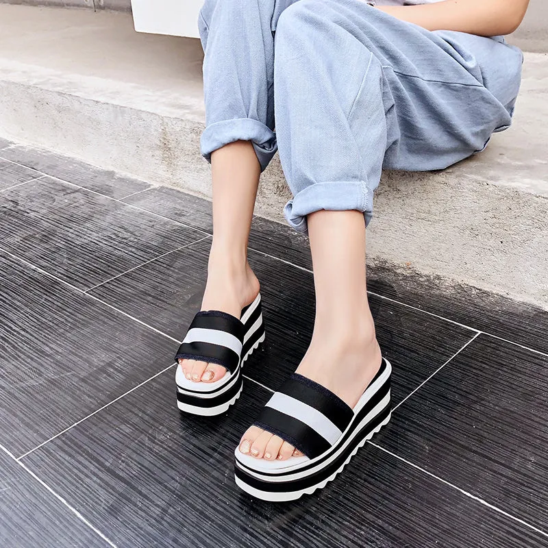 Brand Hot Sale Sweet Girls Platform Sandals Women