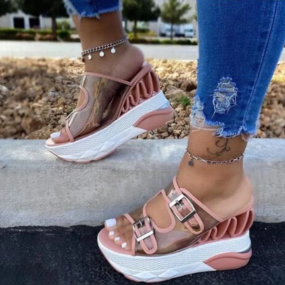 Brand Hot Sale Sweet Girls Platform Sandals Women