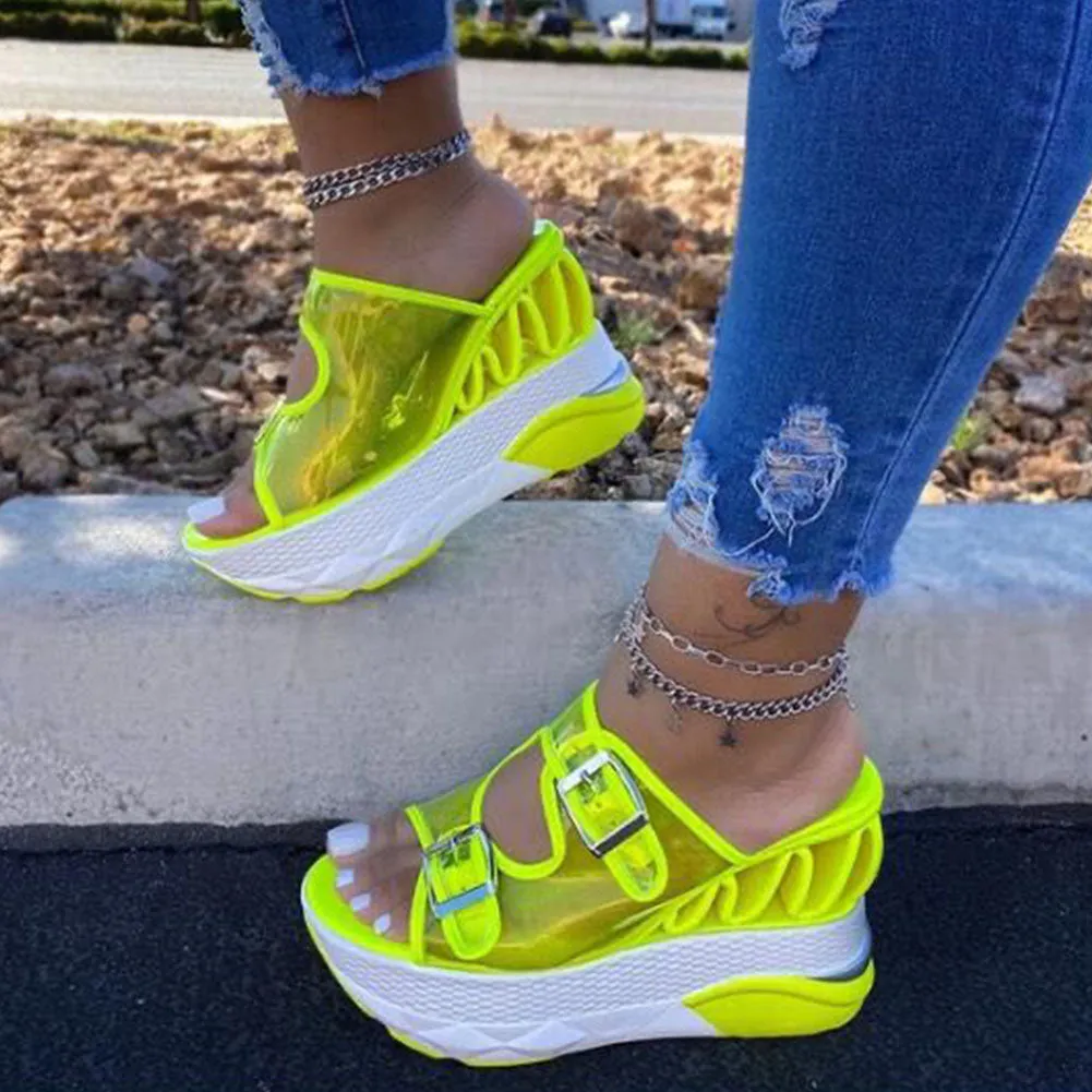 Brand Hot Sale Sweet Girls Platform Sandals Women