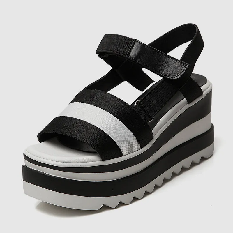 Brand Hot Sale Sweet Girls Platform Sandals Women