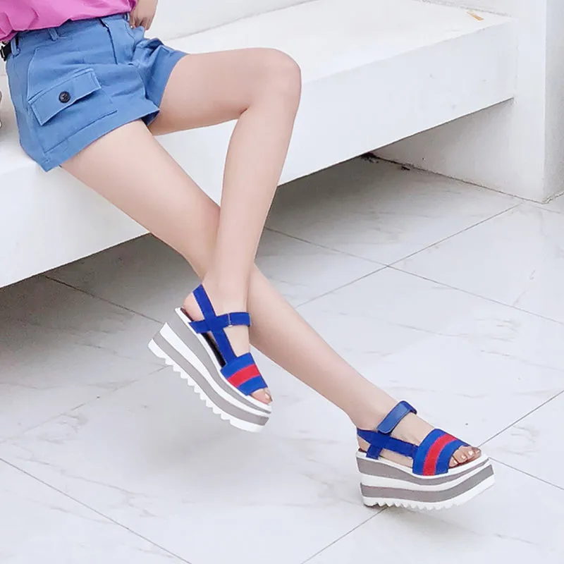 Brand Hot Sale Sweet Girls Platform Sandals Women