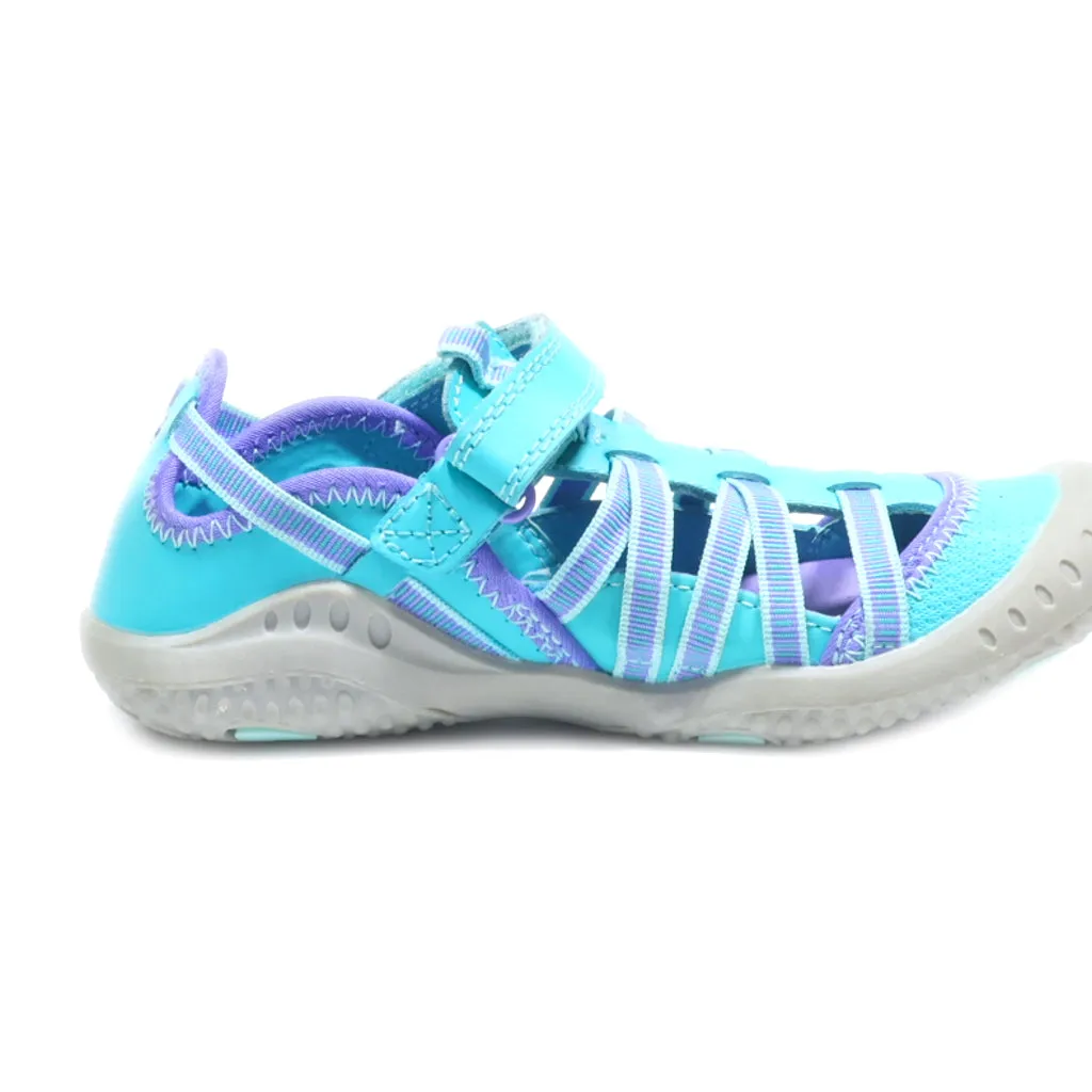 Circo Flat Sandals Leather Blue Colour For Kids