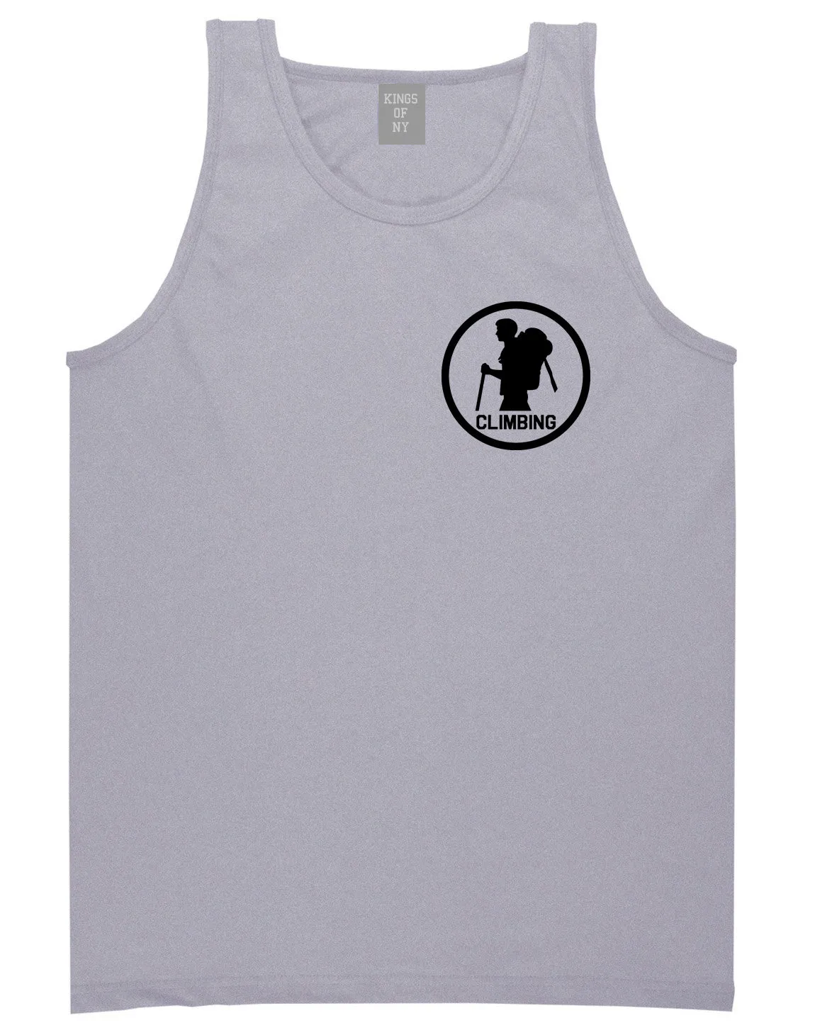 Climbing Hiker Chest Mens Tank Top Shirt