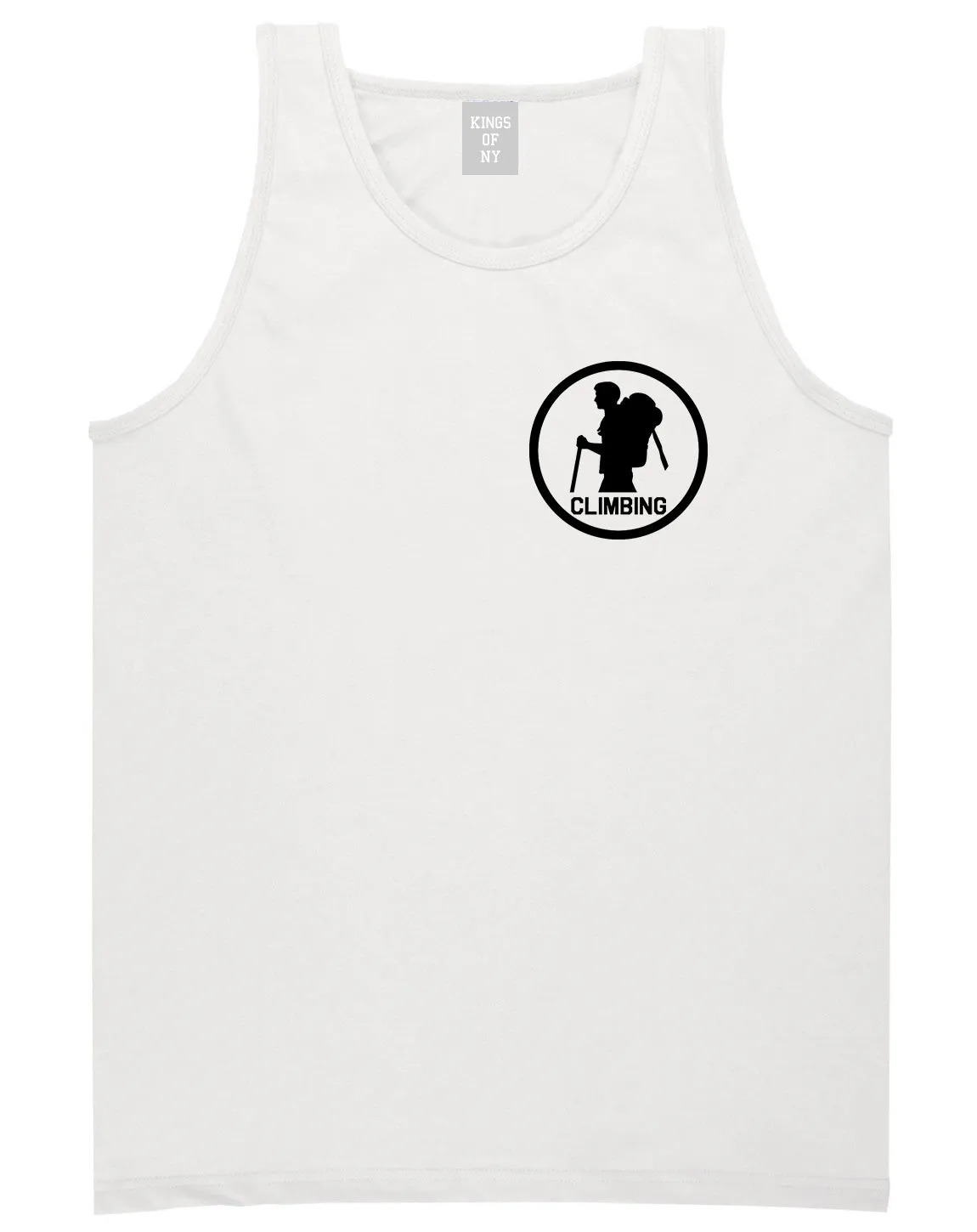 Climbing Hiker Chest Mens Tank Top Shirt