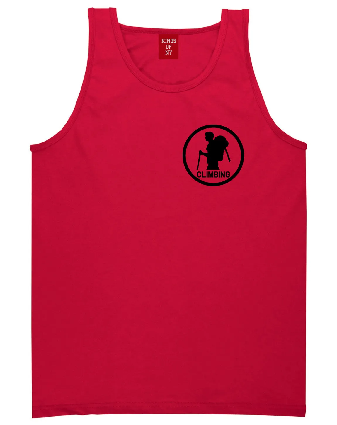 Climbing Hiker Chest Mens Tank Top Shirt