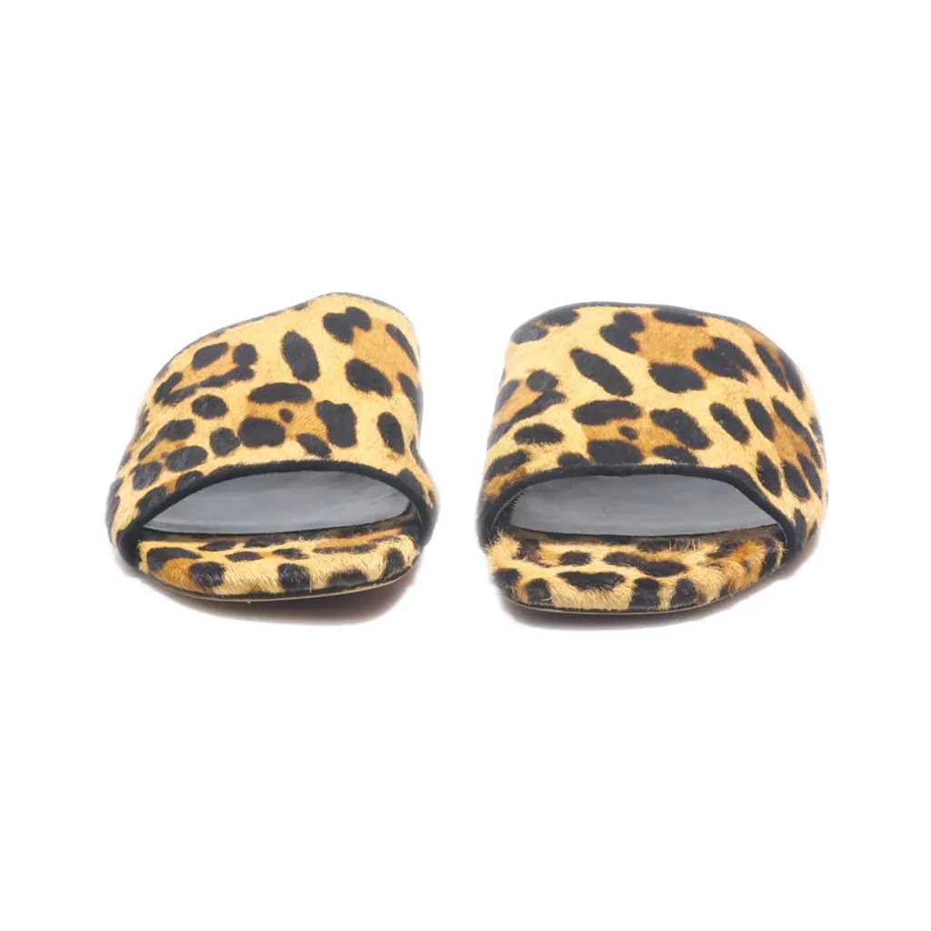 J. Crew Flat Sandals Fabric Multicolour Colour For Women