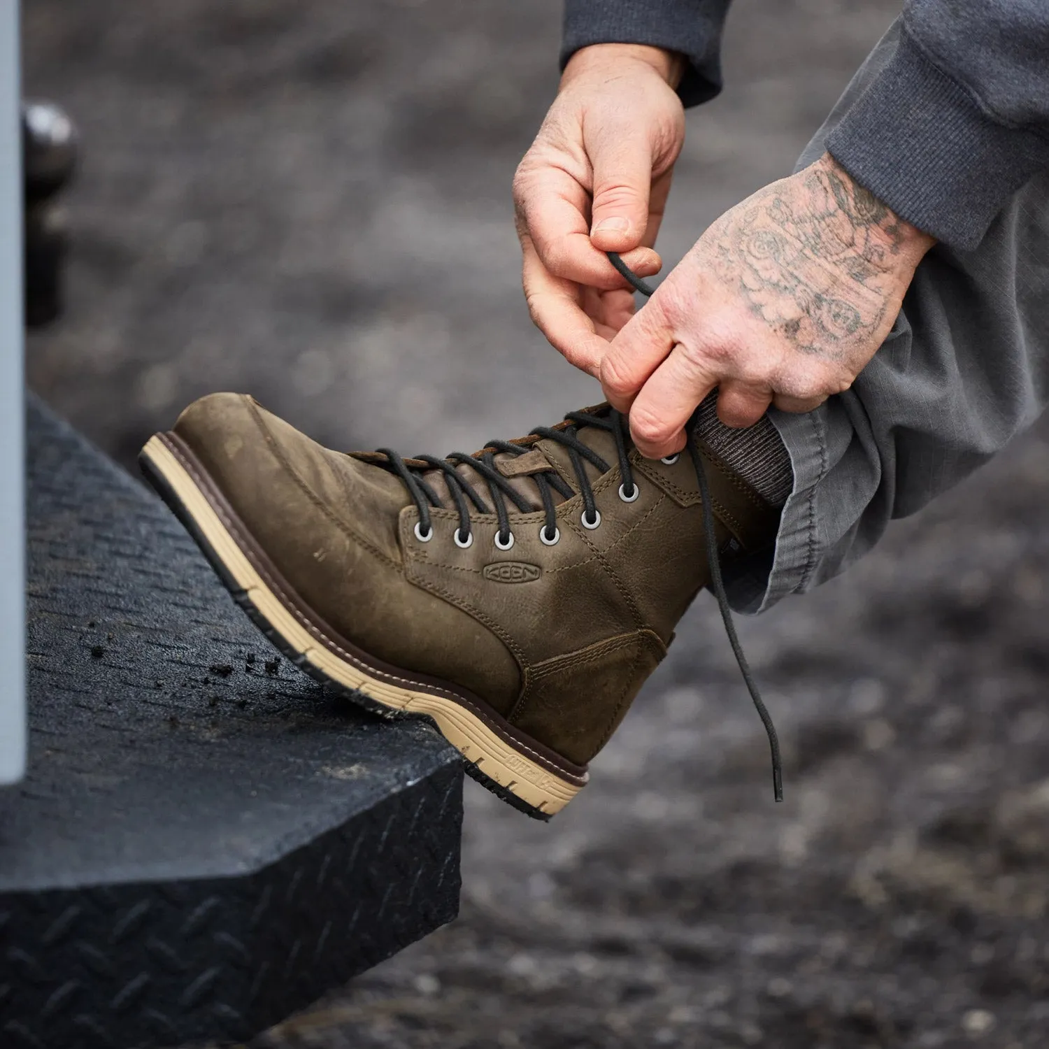 KEEN Utility Men's San Jose 6" Waterproof Aluminum Toe Work Boot