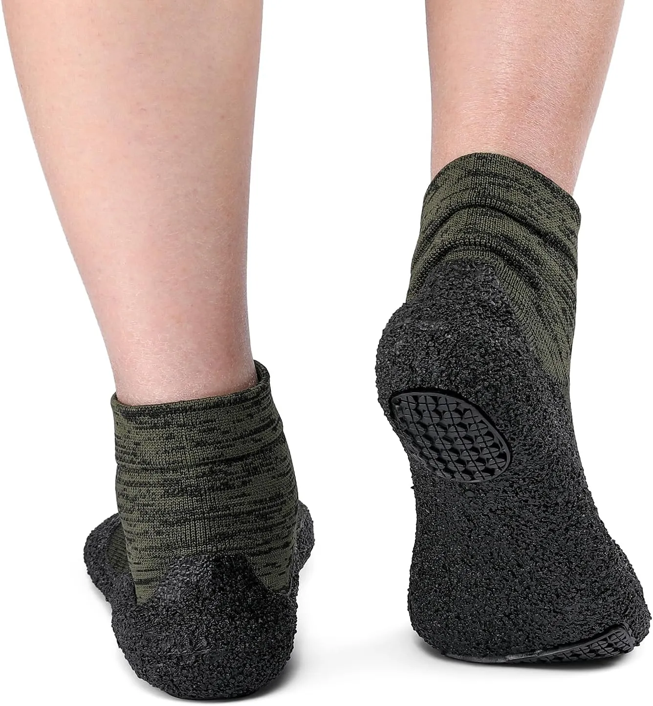 Mens Womens Barefoot Sock Shoes Minimalist Zero Drop Walking Shoes Comfortable Lightweight Ultra Portable Non Slip Multi-Purpose Fitness Workout Yoga Shoes