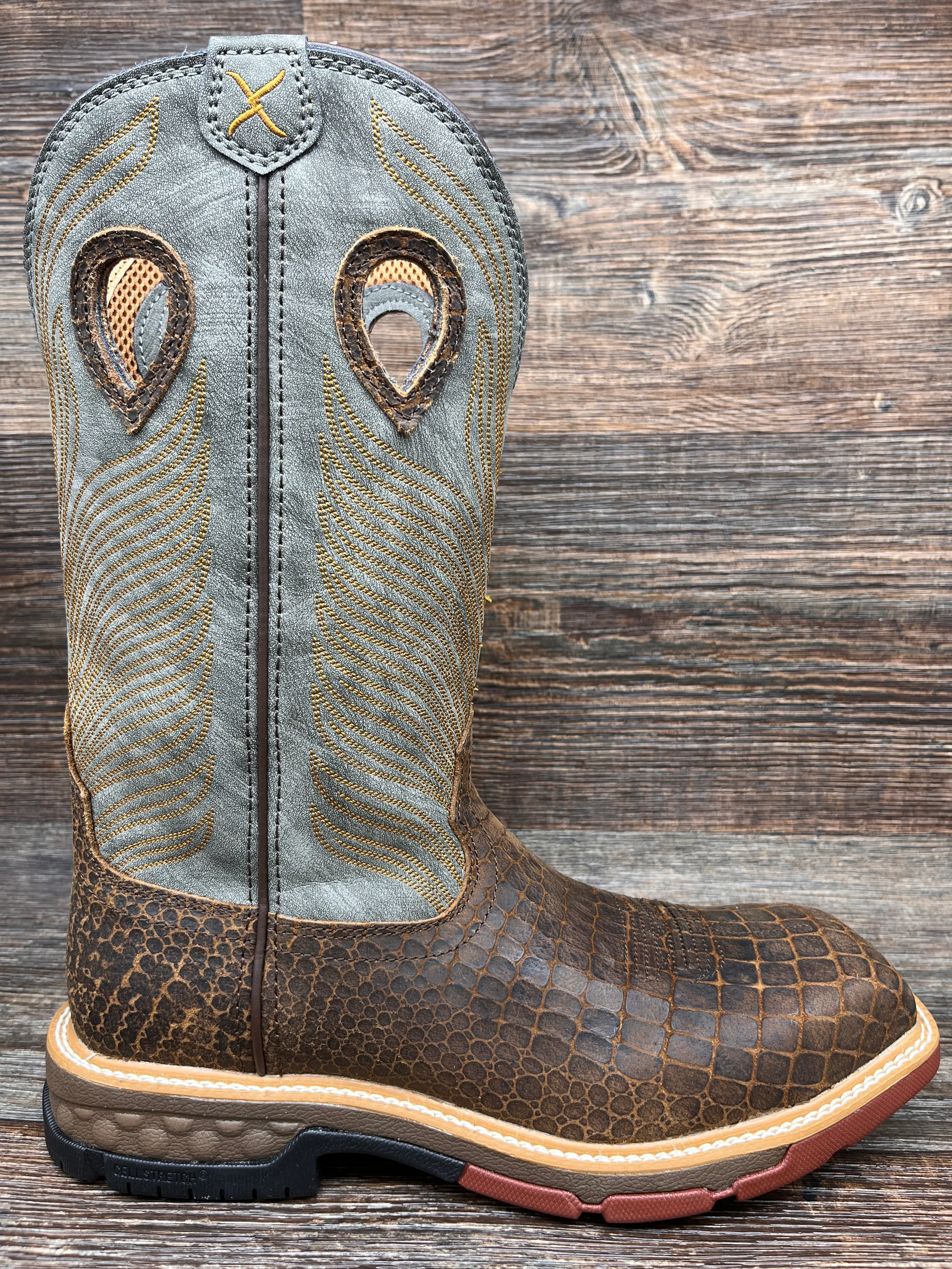 mxbn005 Men's Nano Safety Toe Work Boot by Twisted X
