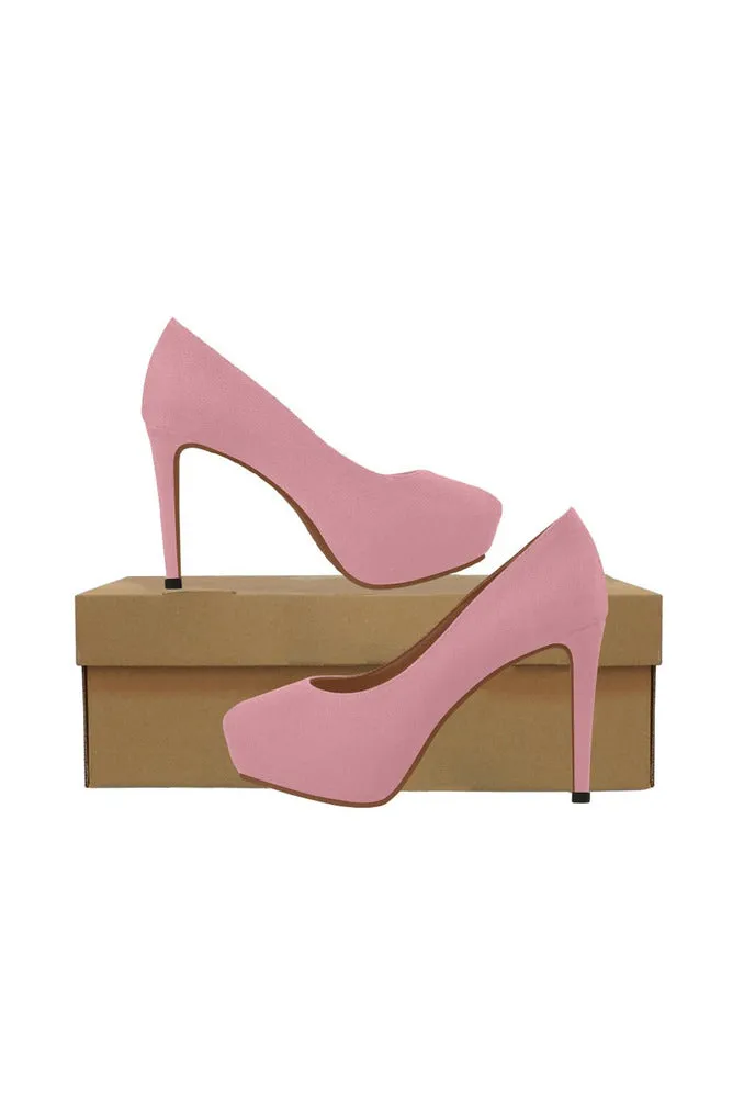Powder Pink Women's High Heels