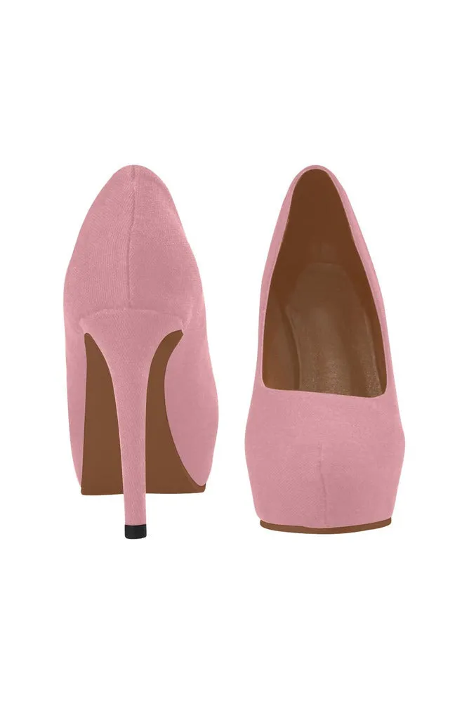 Powder Pink Women's High Heels