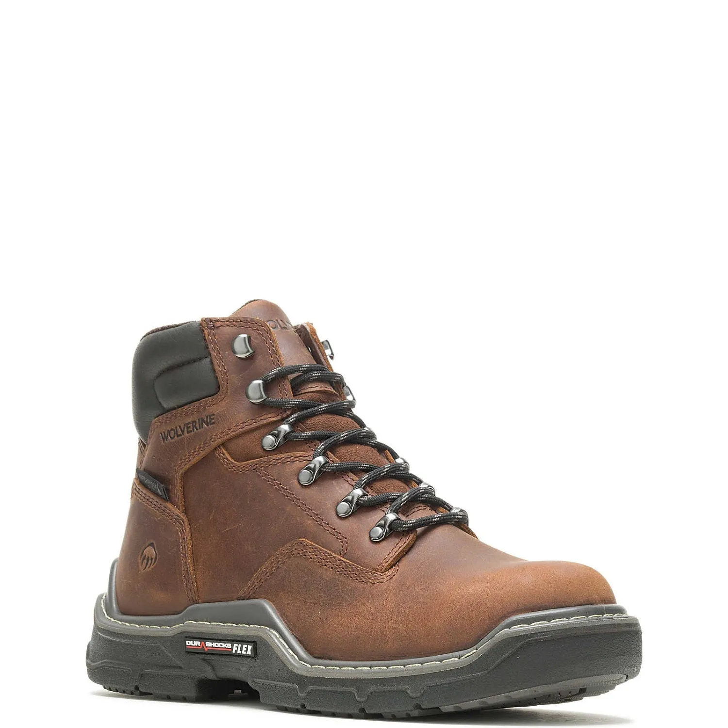 Wolverine Men's Raider DuraShocks® 6" Waterproof CarbonMAX® Work Boot