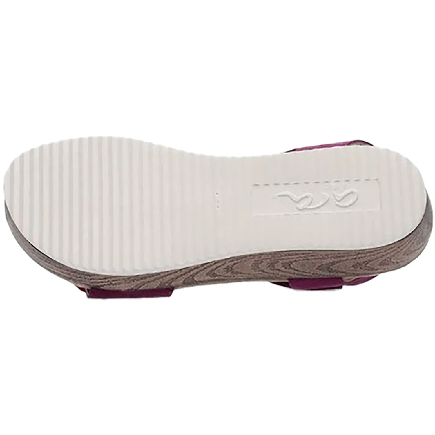 Women's Ara Flower Pink & Red Kid Suede