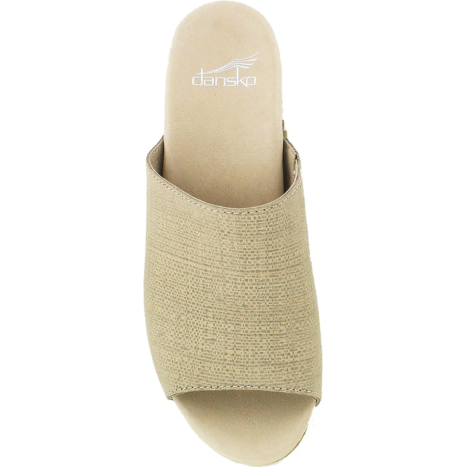 Women's Dansko Maci Taupe Textured Leather
