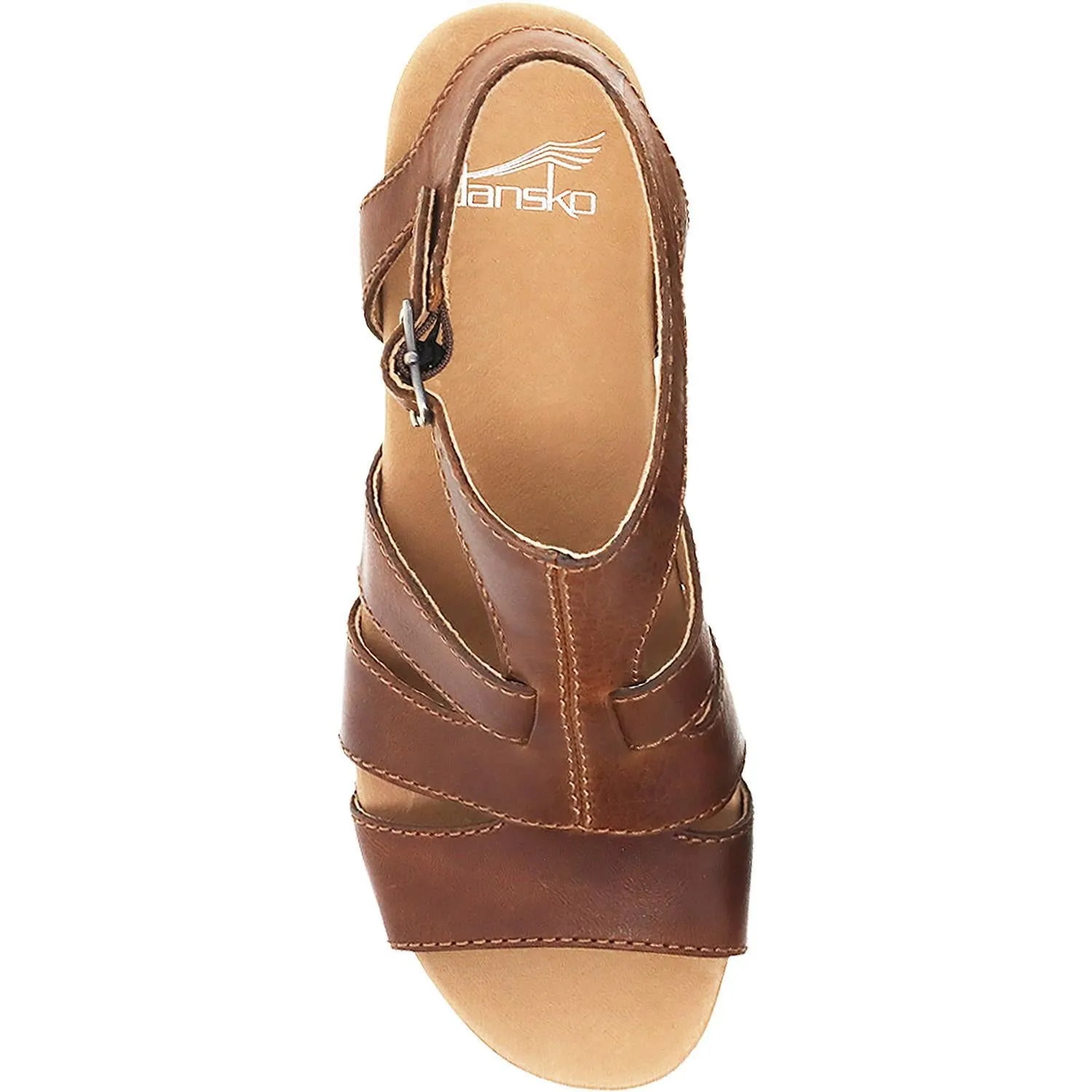 Women's Dansko Trudy Tan Waxy Calf Leather