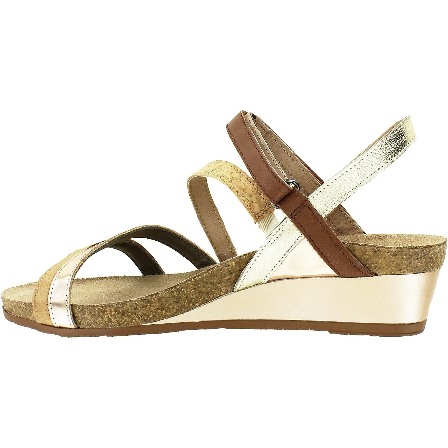 Women's Naot Hero Nude/Rose Gold/Cork Nubuck/Leather