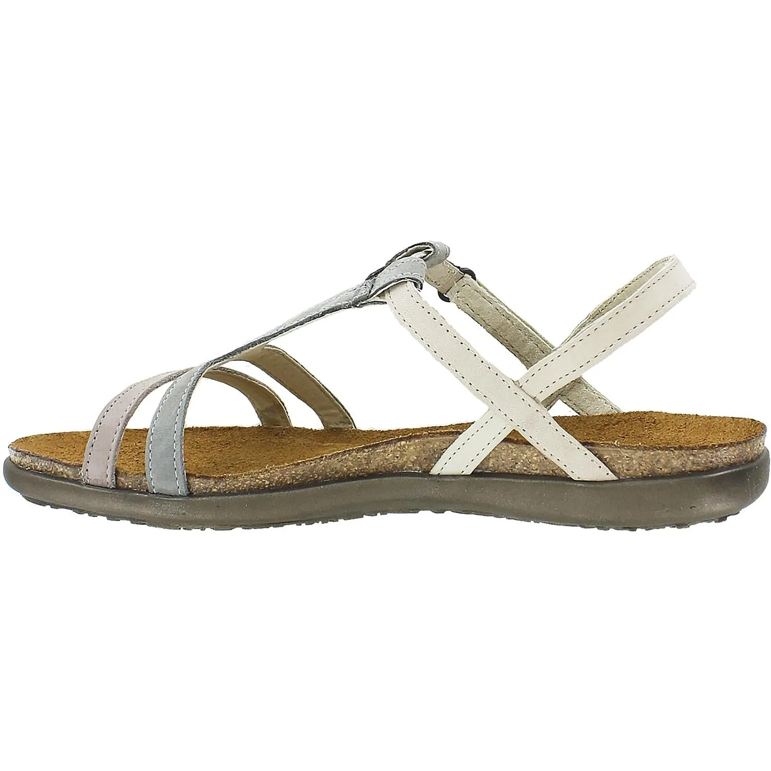 Women's Naot Judith Stone/Light Grey/Beige Nubuck