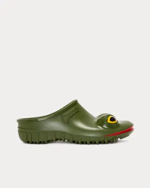 x Wellipets Frog Loafer Green Slip Ons