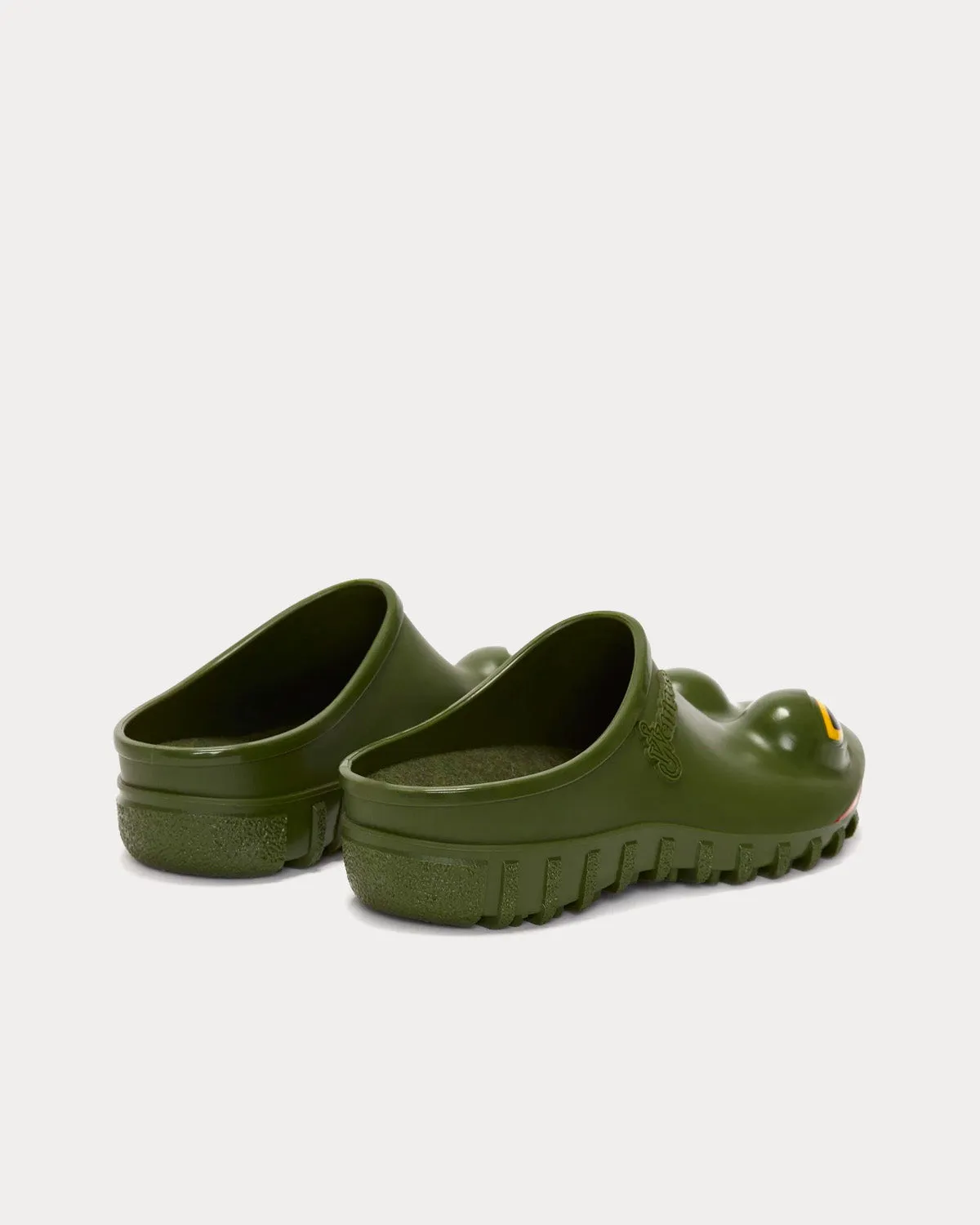 x Wellipets Frog Loafer Green Slip Ons